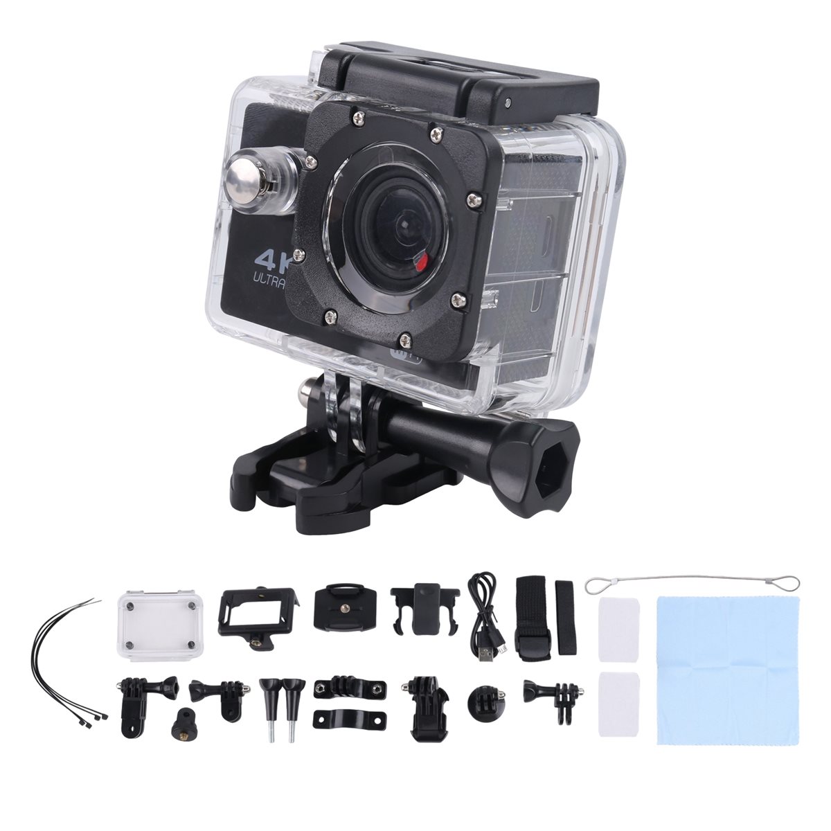 Câmera de Ação N86R EK7000 4K3 - Underwater Camera avaliação e preço