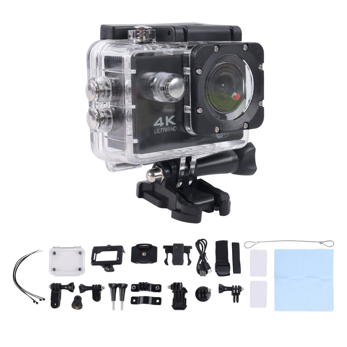 Câmera de Ação N86R EK7000 4K3 - Underwater Camera avaliação e preço